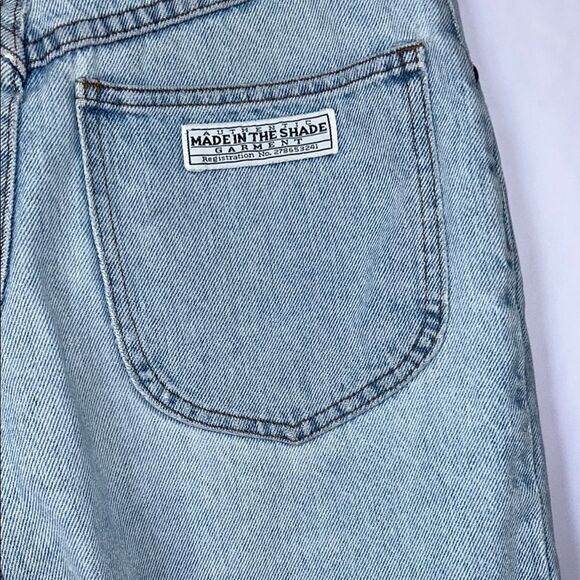 Vintage Made In The Shade Jean High-Waisted Denim Shorts Size 7 Made In USA - Picture 6 of 10